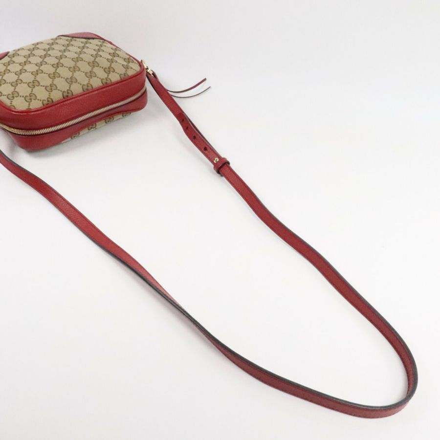 GUCCI 帆布Bree Messenger肩背袋-8