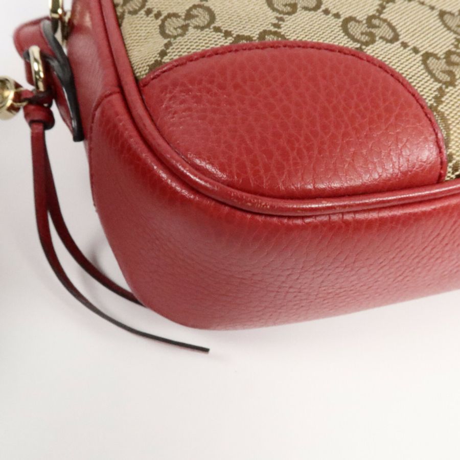 GUCCI 帆布Bree Messenger肩背袋-10
