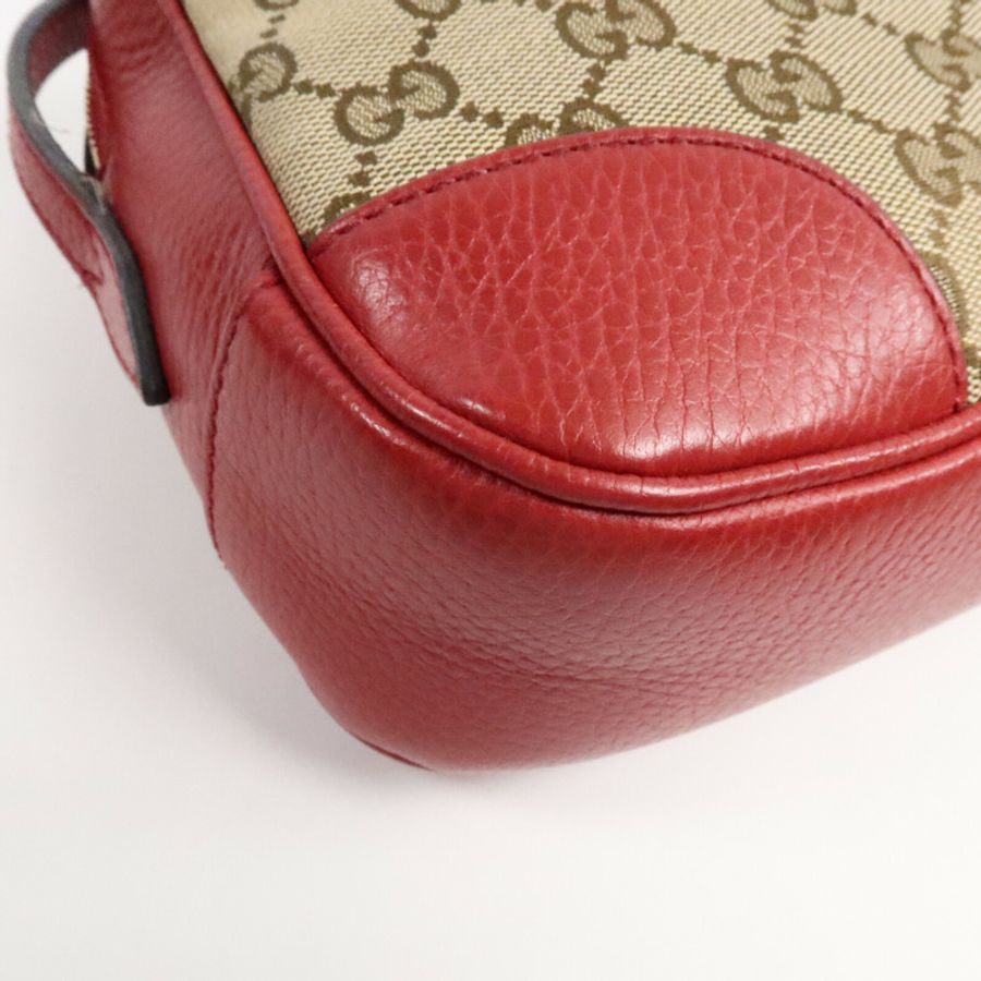 GUCCI 帆布Bree Messenger肩背袋-12
