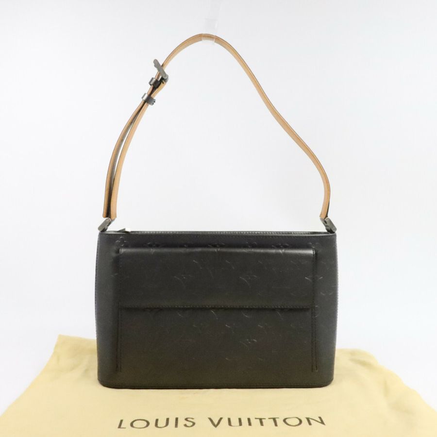 LOUIS VUITTON Monogram Matte Alston肩背袋-9