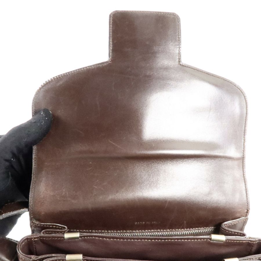 CELINE 牛皮皮革Vintage Shoulder Bag肩背袋-22
