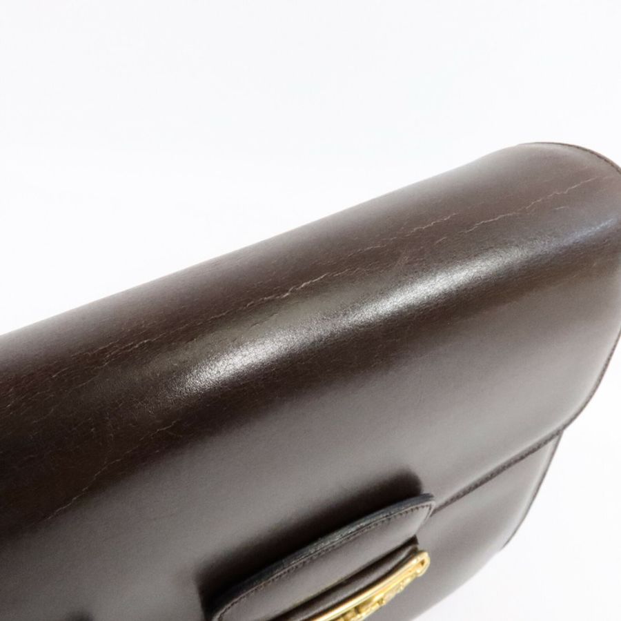 CELINE 牛皮皮革Vintage Shoulder Bag肩背袋-27