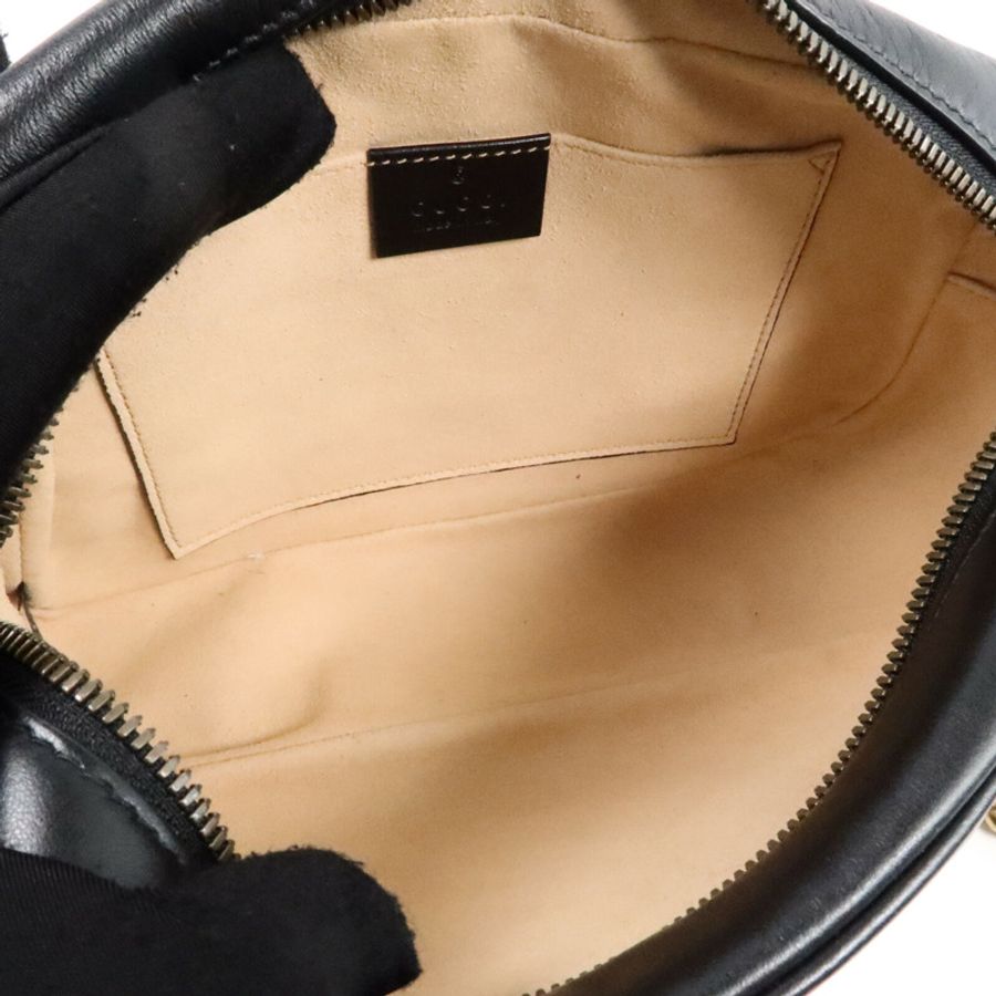 GUCCI 牛皮皮革GG Marmont肩背袋-4