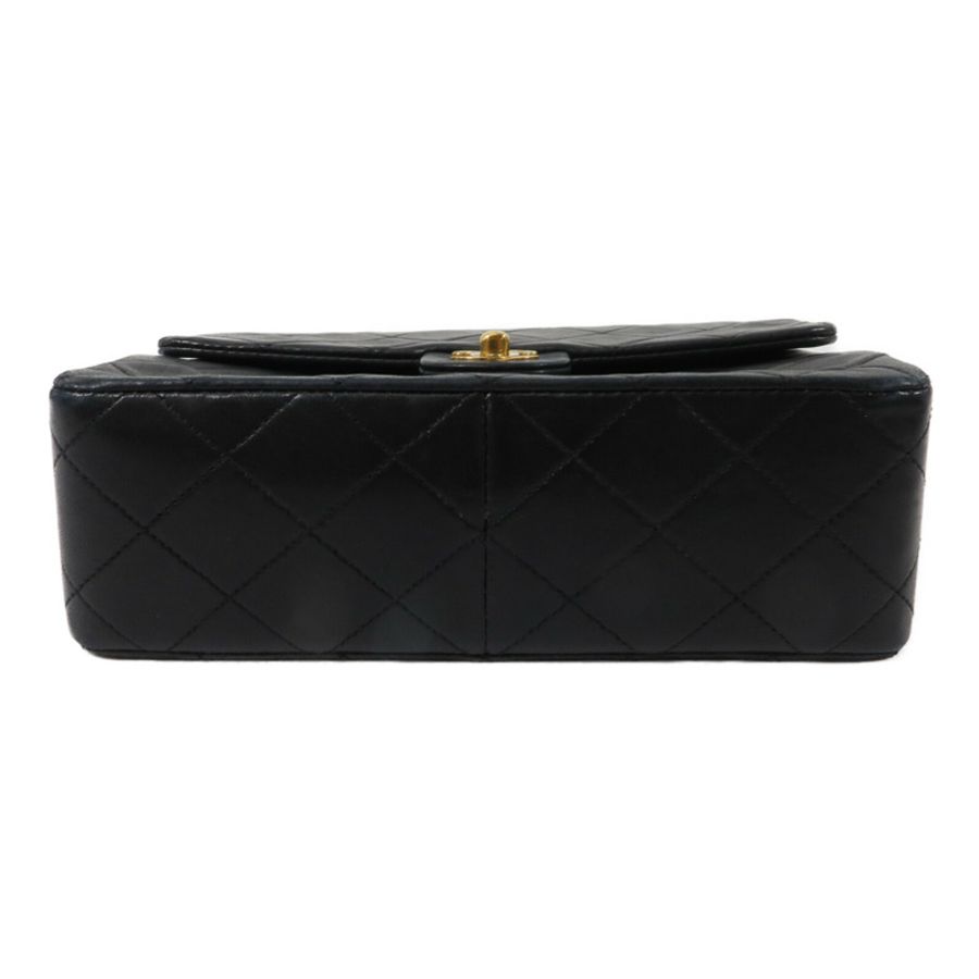 CHANEL 羊皮皮革Vintage Flap Bag鏈帶肩背袋-3