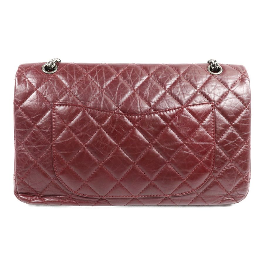 CHANEL 牛皮皮革Chanel 2.55 Large鏈帶肩背袋-1
