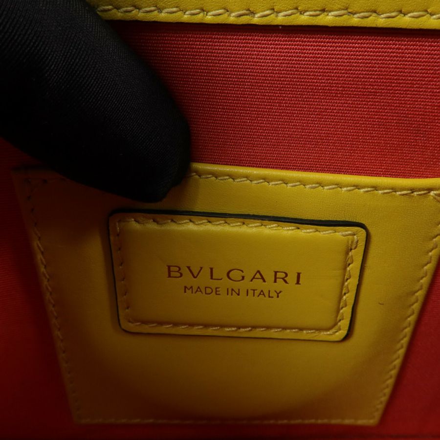 BVLGARI 牛皮皮革Serpenti Forever鏈帶肩背袋-5