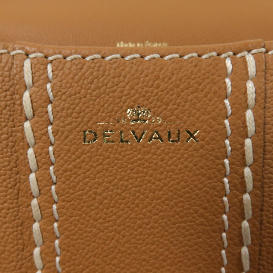 Delvaux 牛皮皮革Brillant Mini手挽肩背兩用袋-5