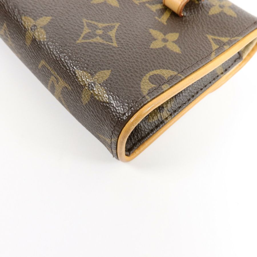 LOUIS VUITTON Monogram Pochette Florentine腰包-12