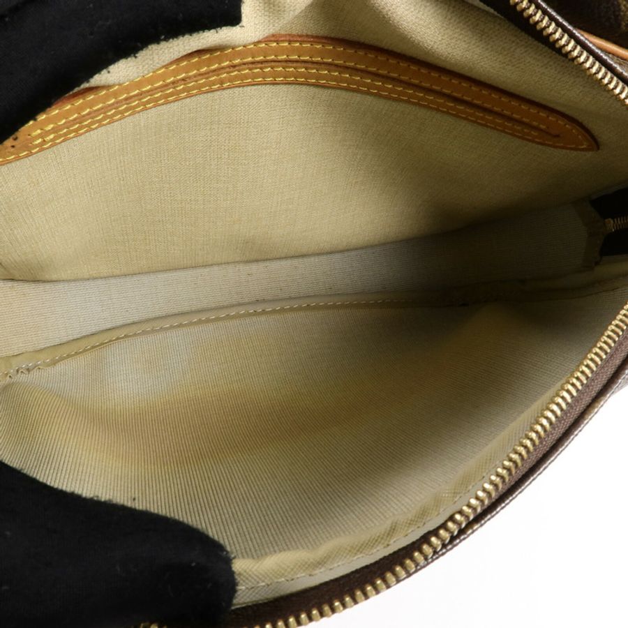 LOUIS VUITTON Monogram Reporter PM肩背袋-5