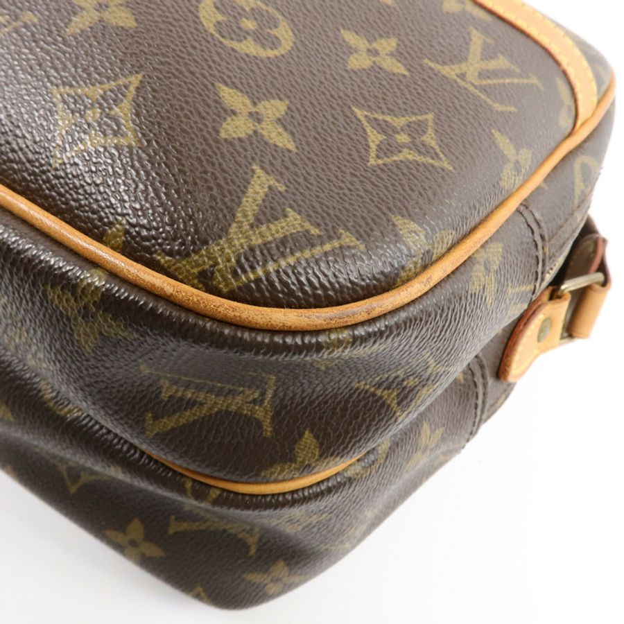 LOUIS VUITTON Monogram Reporter PM肩背袋-11