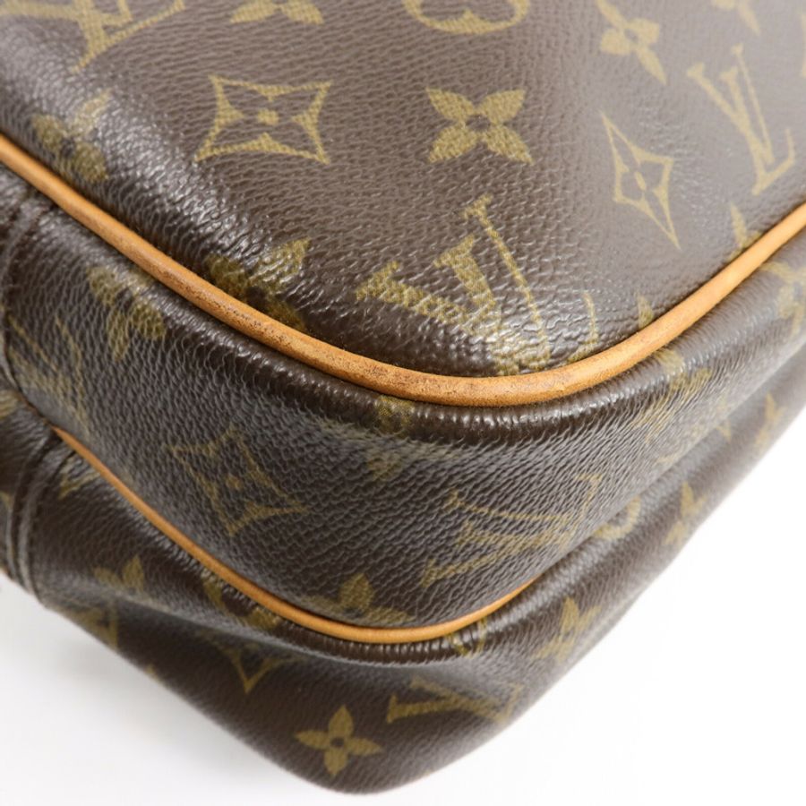LOUIS VUITTON Monogram Reporter PM肩背袋-12