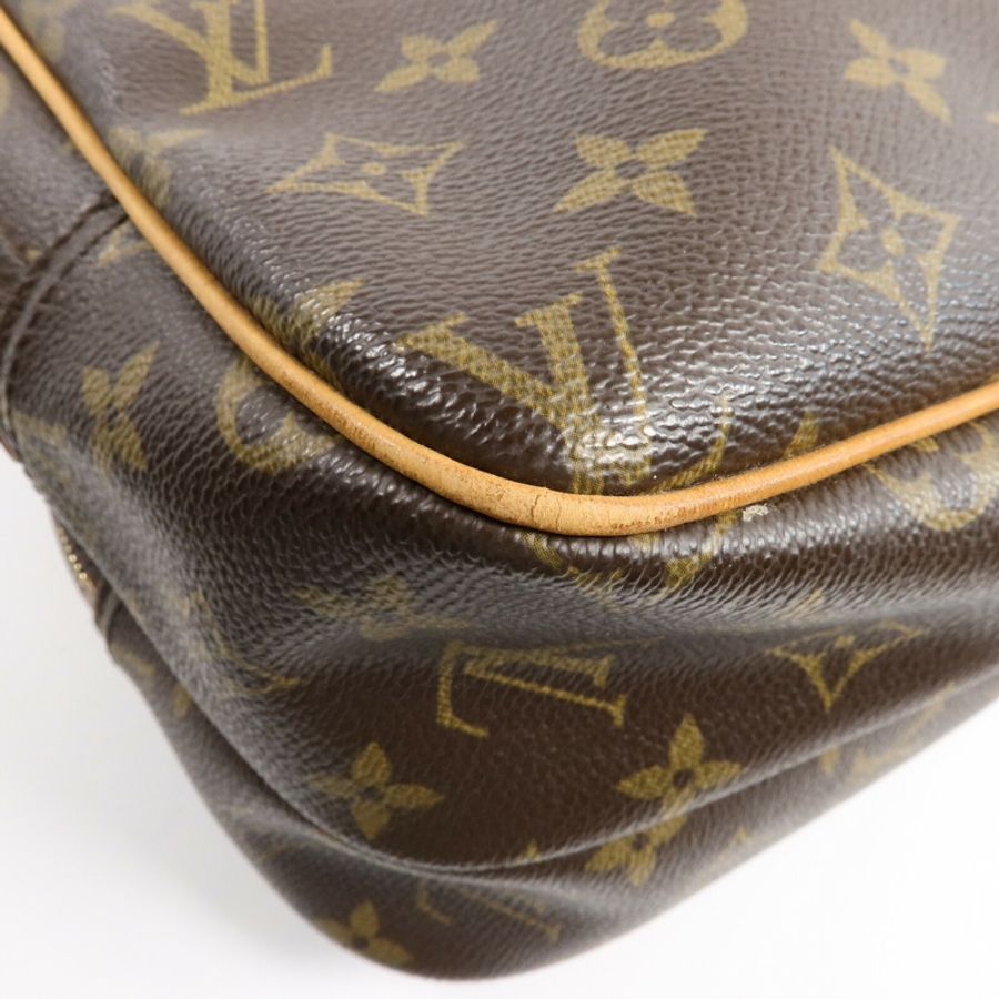 LOUIS VUITTON Monogram Reporter PM肩背袋-14