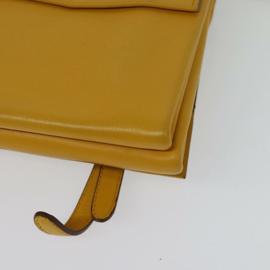 【日本直送】PRADA 單肩包 黃色 銀色 正品 138192-15