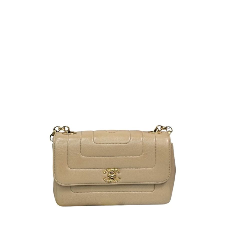 Chanel香奈兒雕花雙C扣燈籠鏈條包-0