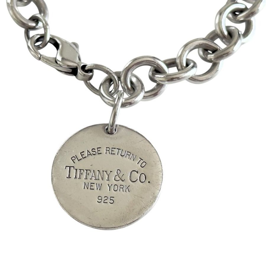 TIFFANY & CO. Return To Tiffany 純銀 手鏈-1