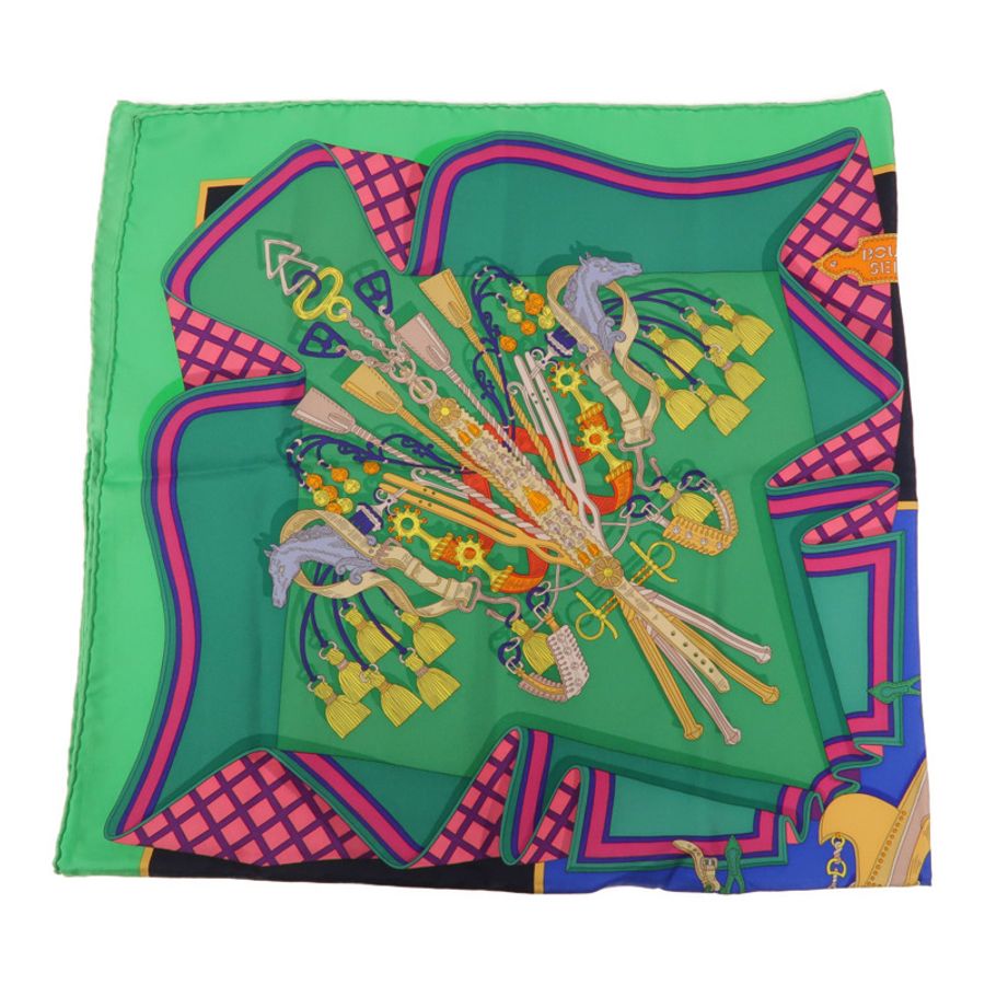 HERMES 絲質Scarf 90 x 90絲巾-2