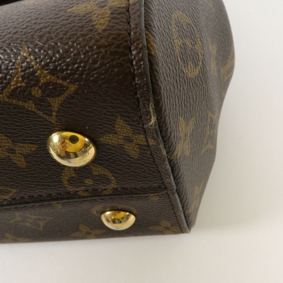 LOUIS VUITTON Monogram Cluny MM手挽肩背兩用袋-13