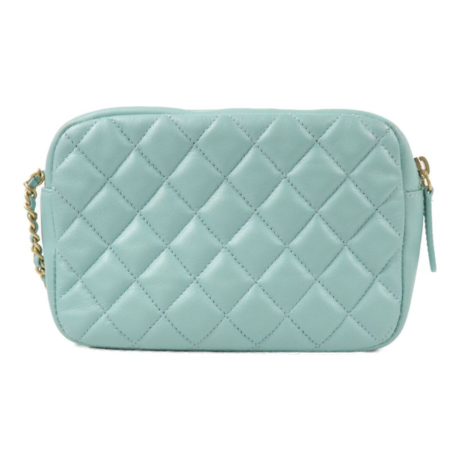 CHANEL 牛皮皮革Camera Bag鏈帶肩背袋-1