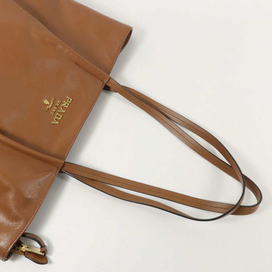 PRADA 牛皮皮革Shoulder Bag肩背袋-9