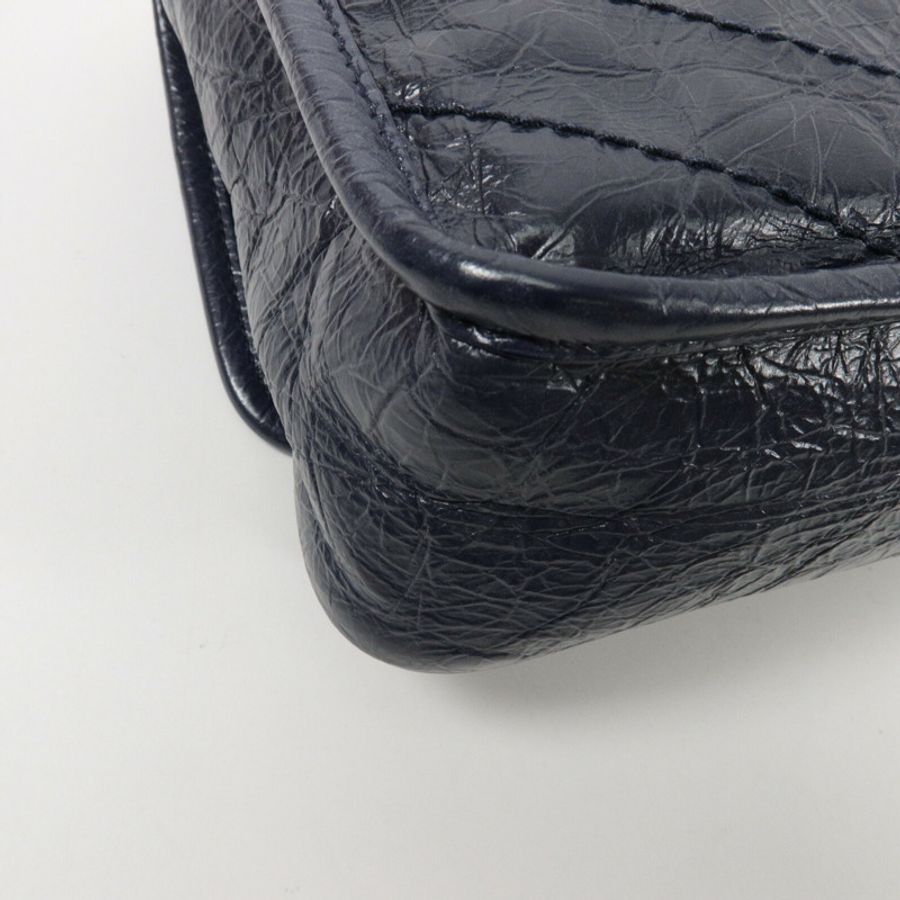 SAINT LAURENT 牛皮皮革Niki Baby鏈帶手挽肩背兩用袋-10