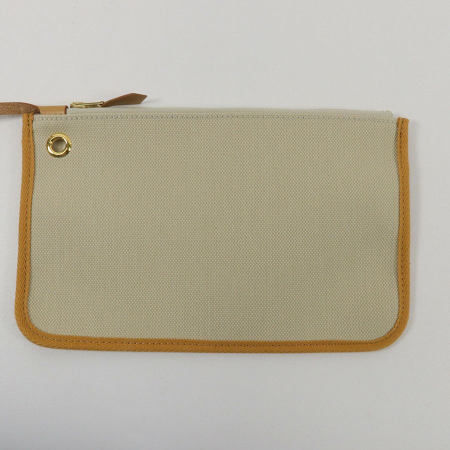 HERMES 帆布Herbag PM手挽肩背兩用袋Fauve-8