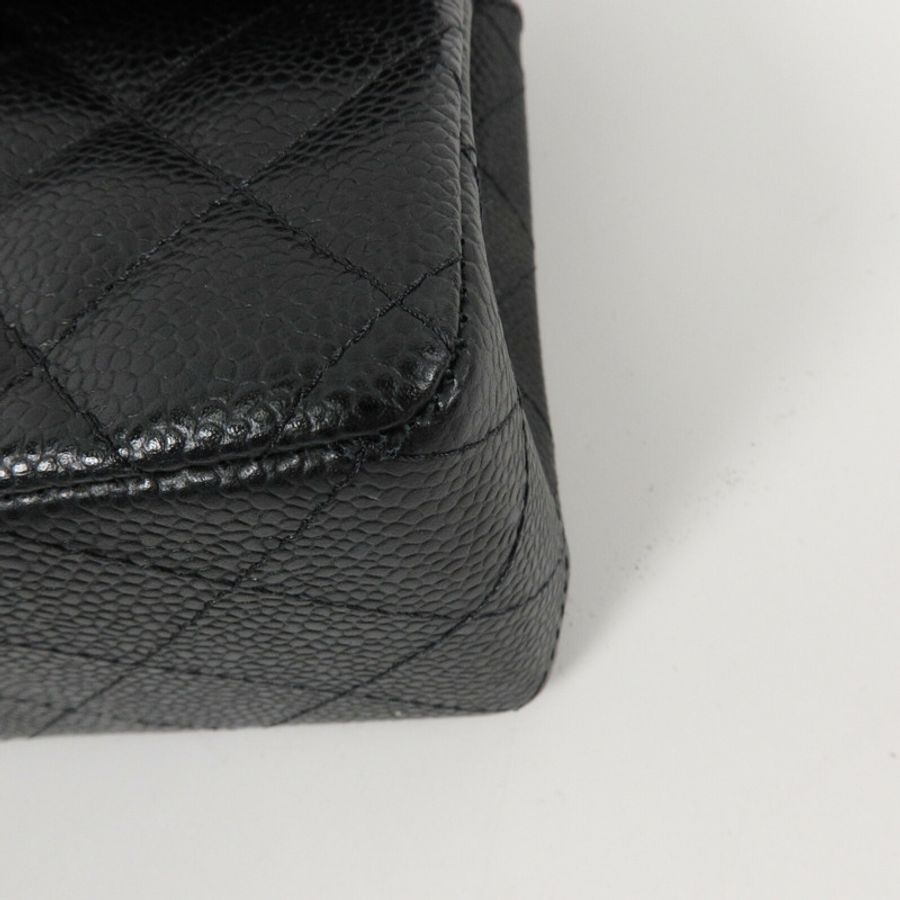 CHANEL 牛皮皮革Classic 23鏈帶肩背袋-12