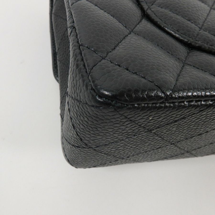 CHANEL 牛皮皮革Classic 23鏈帶肩背袋-13