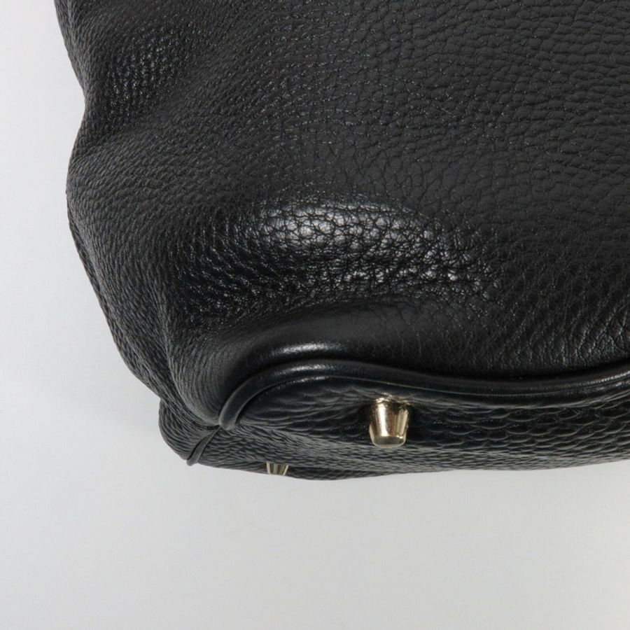 BURBERRY 牛皮皮革Ashby Leather Hobo手挽肩背兩用袋-12