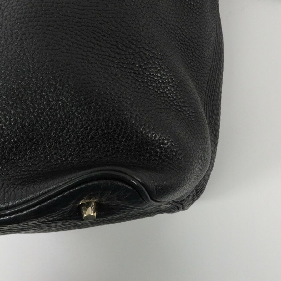 BURBERRY 牛皮皮革Ashby Leather Hobo手挽肩背兩用袋-13
