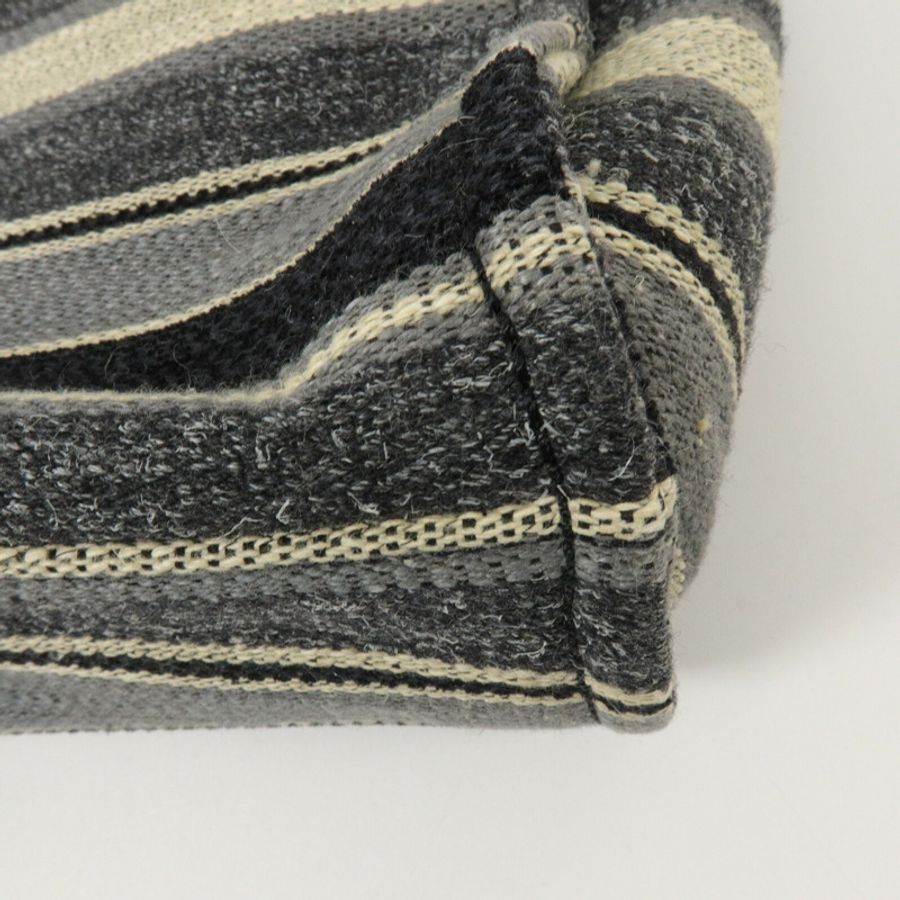 CHANEL 帆布Deauville Tote Small鏈帶手挽袋-11