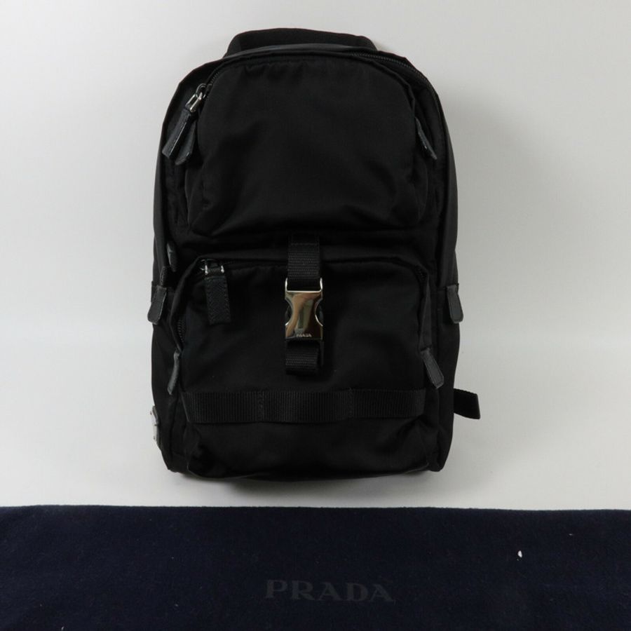 PRADA 尼龍Backpack背包-11