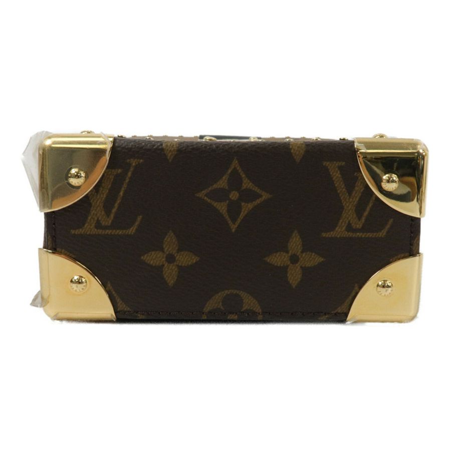 LOUIS VUITTON Monogram/Monogram Reverse Camera Box鏈帶手挽肩背兩用袋-3