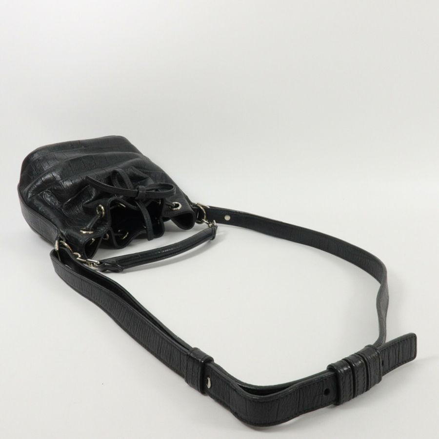 SAINT LAURENT 牛皮皮革Emmanuelle Small Bucket手挽肩背兩用袋-8