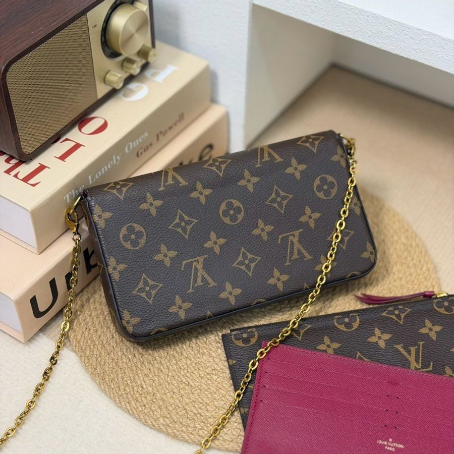 🏷LV 路易威登.Félicie Pochette 三合一 woc M81896-1