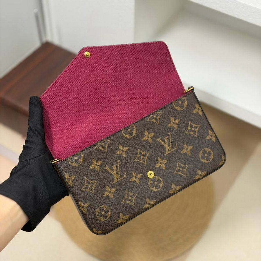 🏷LV 路易威登.Félicie Pochette 三合一 woc M81896-15