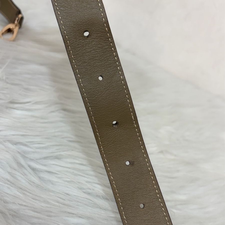 Ferragamo 防潑水帆布橄欖綠牛皮手提斜背包 肩背包 側背包 醫生包 兩用包-55