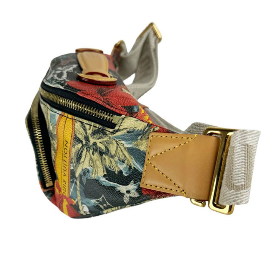 路易威登 LOUIS VUITTON Monogram Surfing Rush 腰包,塗層帆布,多色,男士 M24992 z10530-1