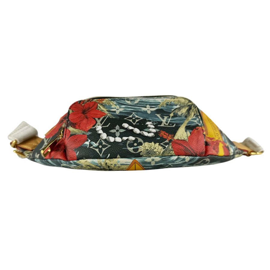 路易威登 LOUIS VUITTON Monogram Surfing Rush 腰包,塗層帆布,多色,男士 M24992 z10530-3