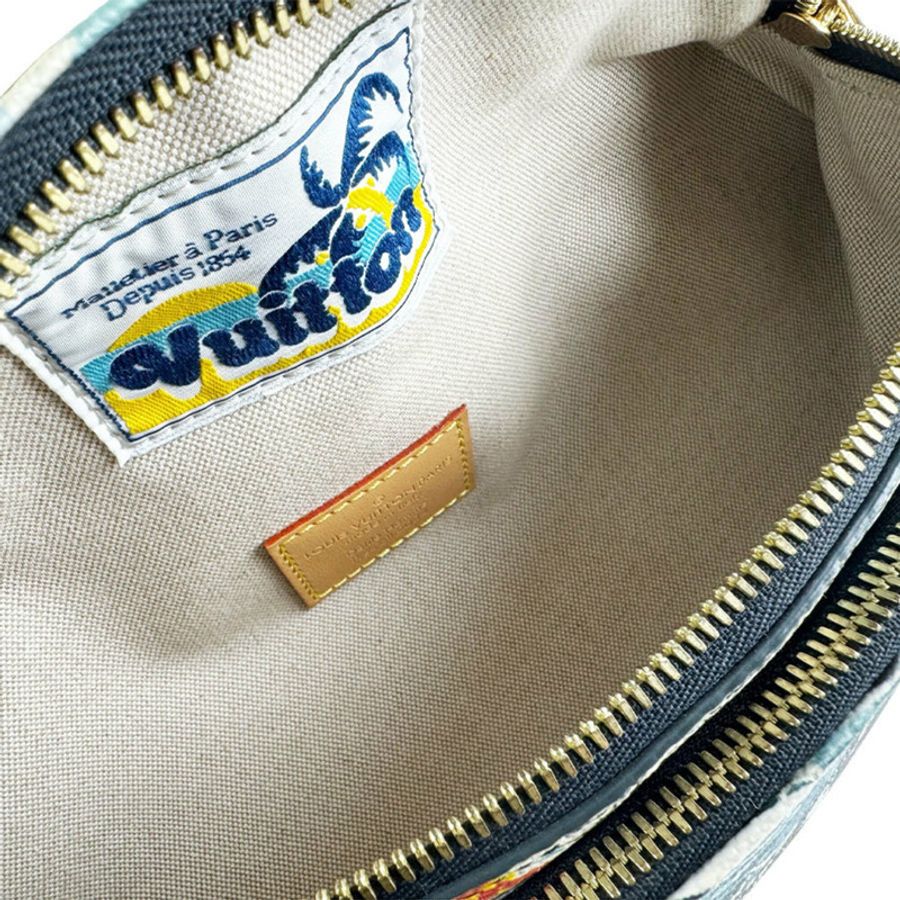 路易威登 LOUIS VUITTON Monogram Surfing Rush 腰包,塗層帆布,多色,男士 M24992 z10530-4