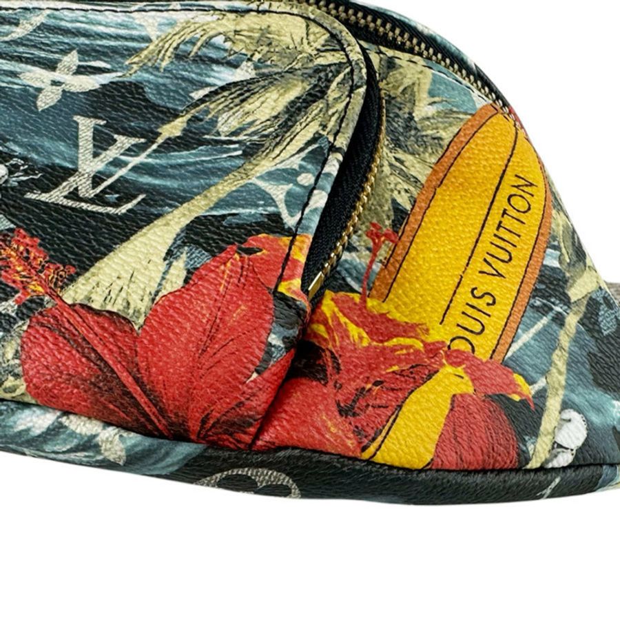 路易威登 LOUIS VUITTON Monogram Surfing Rush 腰包,塗層帆布,多色,男士 M24992 z10530-7