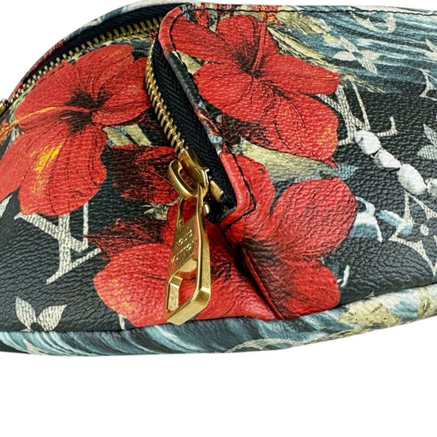 路易威登 LOUIS VUITTON Monogram Surfing Rush 腰包,塗層帆布,多色,男士 M24992 z10530-8