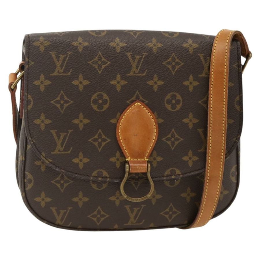 【日本直送】路易威登 Monogram Saint Cloud GM 肩背包 M51242 LV Auth BAZ002A-0