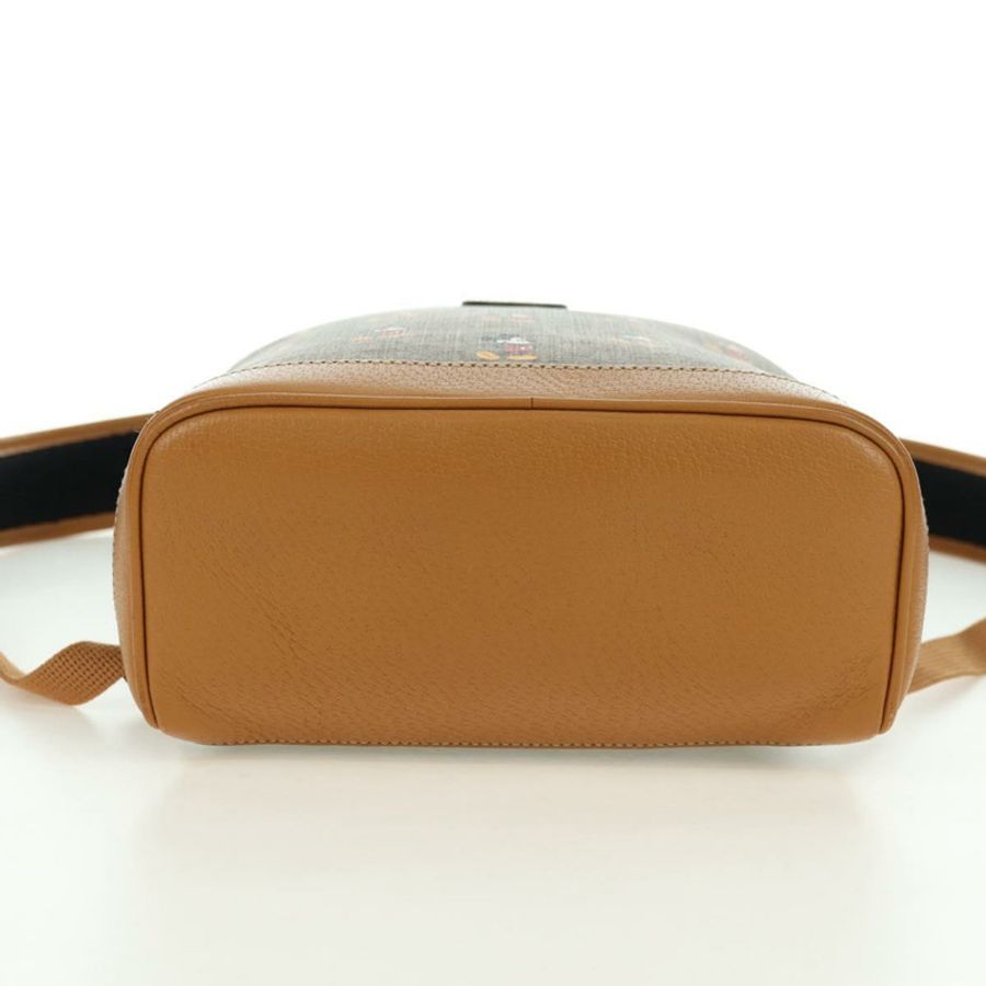 【日本直送】GUCCI Micro GG Supreme Disney 雙肩包 PVC 米色 金色 552884 正品 179866SAM-4