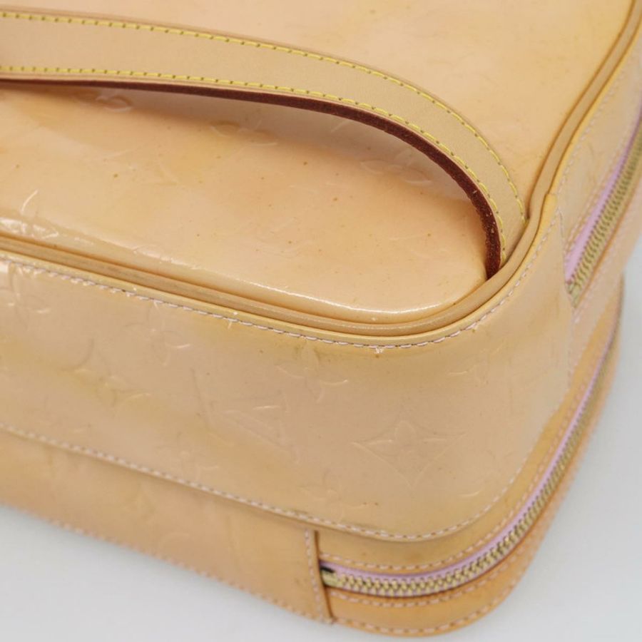 【日本直送】路易威登 Monogram Vernis Marley 雙肩包 粉紅色 M91039 LV 正品 183661A-14