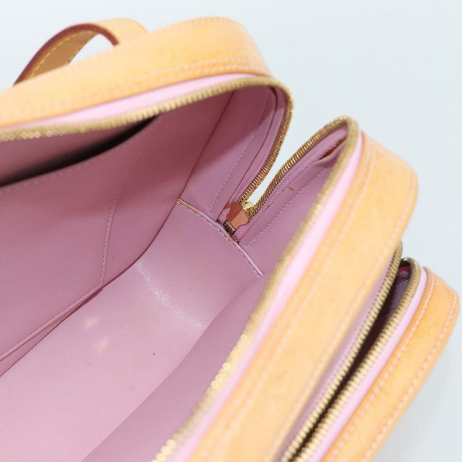 【日本直送】路易威登 Monogram Vernis Marley 雙肩包 粉紅色 M91039 LV 正品 183661A-17