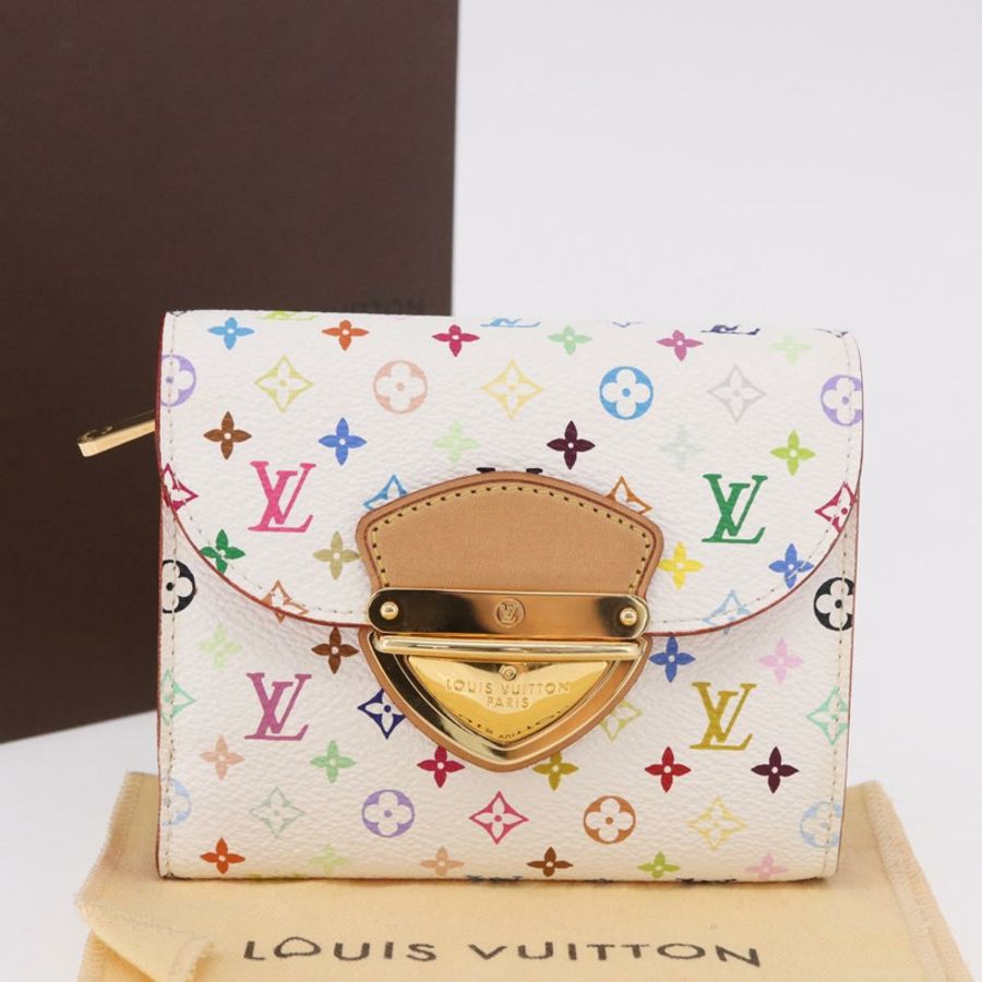 【日本直送】路易威登 Monogram Multicolor Portefeuille Joy 皮夾 M60281 正品 185053SAM-11