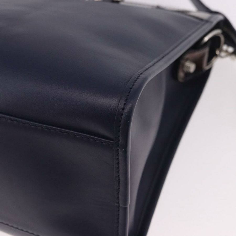 【日本直送】BALENCIAGA 巨型城市包 皮革 兩用 海軍藍 281770 正品 ep14879SAM-17