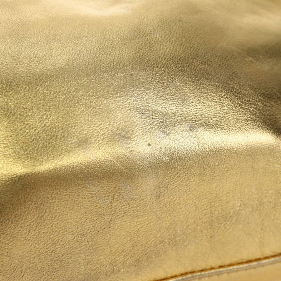 【日本直送】FENDI Mamma Baguette 肩背包 皮革 金色 正品 am11909SM-13