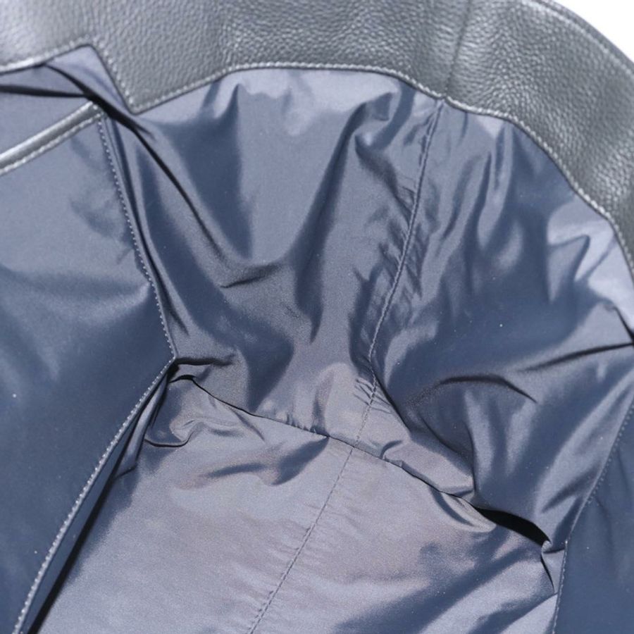 【日本直送】BALENCIAGA 汽車手提包 皮革 2way 黑色銀色 679461 Auth mr2586V-16