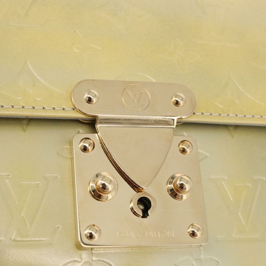 【日本直送】路易威登 Monogram Vernis Spring Street 手提包 灰色 M91029 正品 bs35645A-17